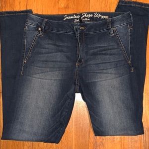 Seamless shape up by rewash